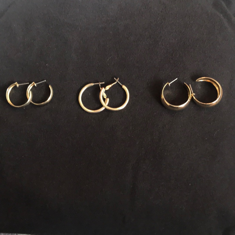 Set of Hoop Earrings